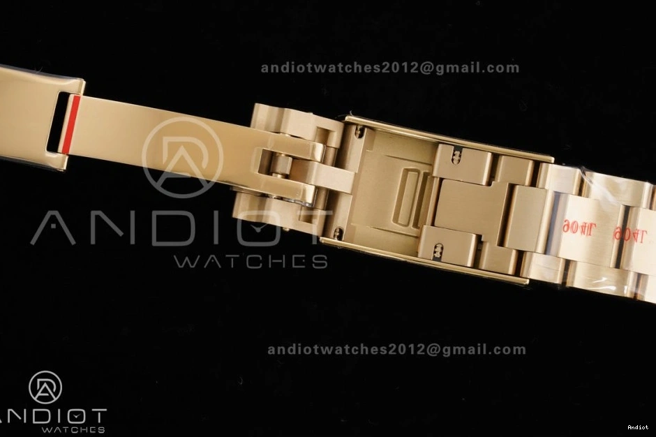 Best SH3235 YG Edition Submariner On Dial 1:1 126618 Bracelet Black YG LN Clean 0509
